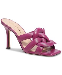 Женские фирменные классические сандалии Kellie Soft COACH, фиолетовый