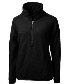 Женский флисовый пуловер Cascade Eco Sherpa Cutter &amp; Buck, черный