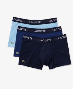 Мужские шорты из микрофибры, 3 предмета Lacoste, цвет Light Blue