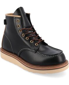 Мужские ботинки с открытым носком, модель 002 Taft, цвет Black