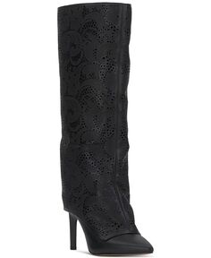 Женские ботинки Brykia с острым носком и манжетами Jessica Simpson, черный