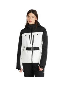 Женская лыжная куртка Gabbi Ladies с поясом и фиксированным капюшоном Pajar, белый