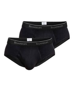 Мужское нижнее белье премиум-класса Modern Fit, 2 шт. Stanfield&apos;s, черный Stanfield's