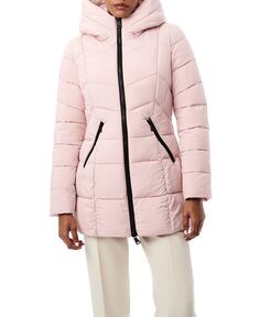 Женская куртка-пуховик средней длины Bernardo, розовый