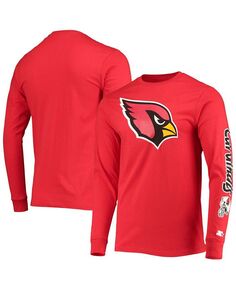 Мужская футболка с длинным рукавом Cardinal Arizona Cardinals Halftime Starter, красный