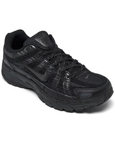 Мужские повседневные кроссовки премиум-класса P-6000 от Finish Line Nike, черный