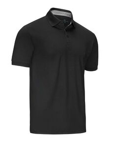 Мужская дизайнерская рубашка-поло для гольфа Mio Marino, черный