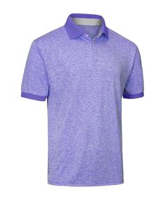 Мужская дизайнерская рубашка-поло для гольфа Mio Marino, фиолетовый