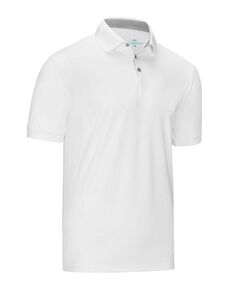 Мужская дизайнерская рубашка-поло для гольфа Mio Marino, белый