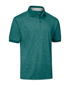 Мужская дизайнерская рубашка-поло для гольфа Mio Marino, цвет Atlantic green