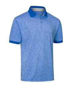 Мужская дизайнерская рубашка-поло для гольфа Mio Marino, цвет Cool blue