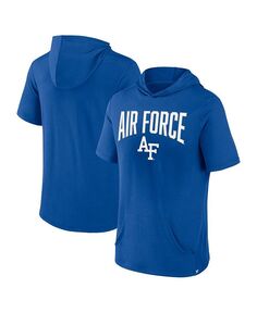 Мужская футболка с капюшоном с логотипом Royal Air Force Falcons Outline Lower Arch Fanatics, синий