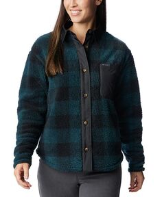 Женская флисовая куртка-рубашка West Bend Columbia, синий
