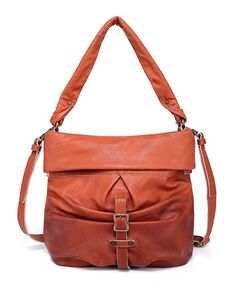 Кожаная сумка-мешок Sweet Lotus OLD TREND, коричневый
