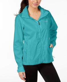 Женская водонепроницаемая складная куртка-дождевик Switchback, XS-3X Columbia, зеленый