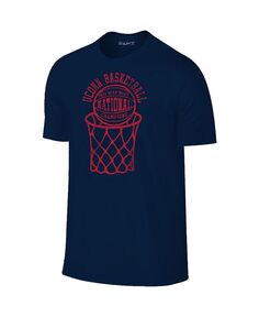 Мужская темно-синяя футболка UConn Huskies 2023 NCAA, мужская футболка с национальными чемпионами по баскетболу Original Retro Brand, синий