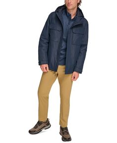 Мужская куртка с карманами и капюшоном BASS OUTDOOR, синий