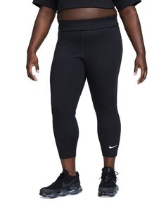 Спортивная одежда больших размеров Классические леггинсы 7/8 с высокой талией Nike, черный