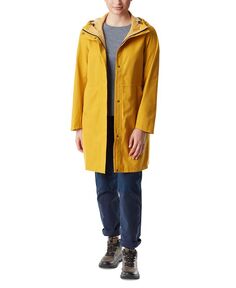 Женская куртка-анорак с длинными рукавами на молнии спереди BASS OUTDOOR, желтый
