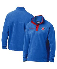 Мужская куртка на полукнопке Royal Chicago Cubs Steens Mountain Columbia, синий