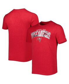 Мужская красная футболка с принтом Tampa Bay Buccaneers Training Collection New Era, красный