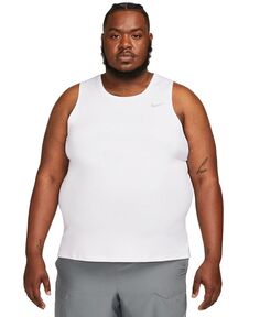 Мужская беговая майка Miler Dri-FIT Nike, белый