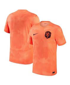Мужская оранжевая футболка женской национальной сборной Нидерландов 2023/24, копия домашнего стадиона Nike, оранжевый