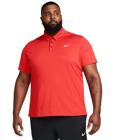 Мужское футбольное поло Dri-FIT Nike, цвет U Red/White