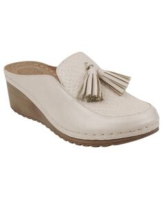 Женские туфли без шнуровки на танкетке с кисточками Dacey GC Shoes, белый