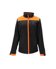 Женская двухцветная утепленная куртка из софтшелла, -20°F (-29°C) - большие размеры RefrigiWear, оранжевый