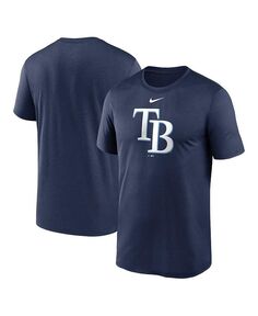 Мужская темно-синяя футболка с логотипом Tampa Bay Rays New Legend Nike, синий