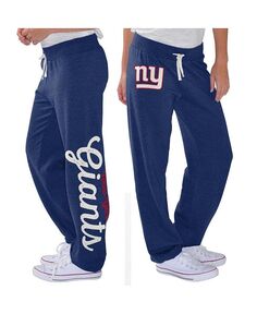 Женские флисовые брюки для схватки Royal New York Giants G-III 4Her by Carl Banks, синий