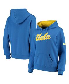 Женский синий пуловер с капюшоном и большим логотипом UCLA Bruins Stadium Athletic, синий
