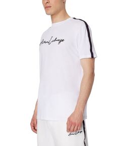 Мужская футболка с фирменным логотипом Armani Exchange, белый