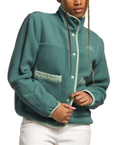 Женская флисовая куртка Cragmont The North Face, зеленый