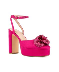 Женские туфли-лодочки Raya на платформе с цветочным узором New York &amp; Company, розовый