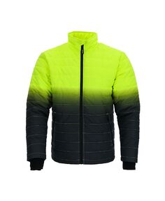 Мужская утепленная стеганая куртка повышенной видимости RefrigiWear, зеленый
