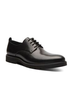 Мужские оксфорды Powell повседневные кожаные туфли на шнуровке с простым носком Blake McKay, черный