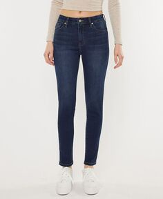Женские джинсы суперскинни с высокой посадкой Kancan, синий