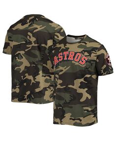 Мужская камуфляжная футболка Houston Astros Team Pro Standard, зеленый