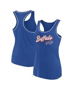 Женская топ на бретельках с овальным вырезом и логотипом Royal Buffalo Bills Fanatics, синий