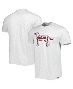 Мужская серая футболка с принтом Texas A&amp;M Aggies Premier Franklin &apos;47 Brand, серый