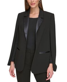 Куртка-накидка Petite Tuxedo DKNY, черный