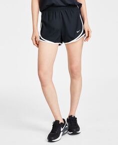Женские шорты для бега на короткой подкладке Tempo Nike, цвет Black/White