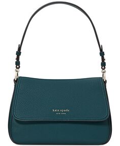 Сумка на плечо Hudson из шагреневой кожи kate spade new york, зеленый