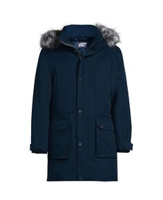 Мужская непромокаемая зимняя парка на пуху Expedition Lands&apos; End, цвет Radiant navy