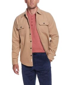 Мужская куртка-рубашка без подкладки Weatherproof Vintage, тан/бежевый