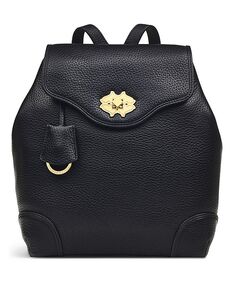 Маленький кожаный рюкзак с клапаном Heirloom Place Radley London, черный