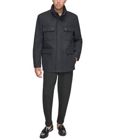 Мужская куртка Dunbar в стиле милитари с четырьмя карманами Marc New York, серый