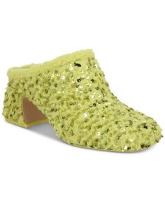Женские туфли-мюли Orin с пайетками без шнуровки Circus NY, коричневый